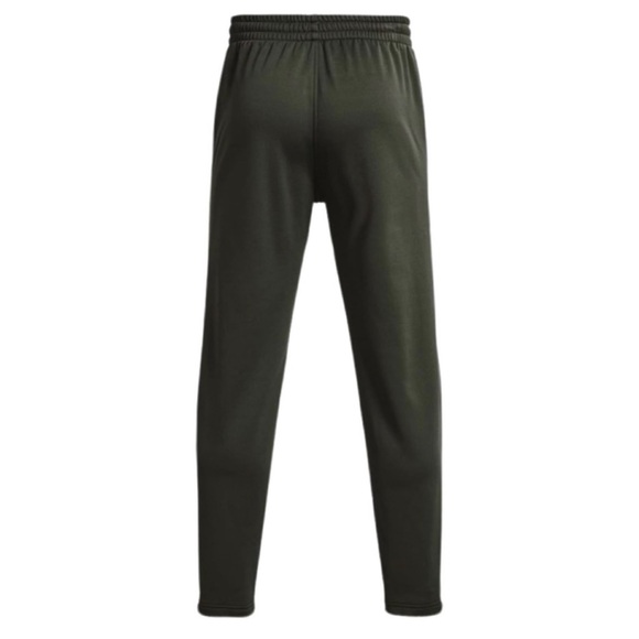 UNDER ARMOUR • Men's Warm Fleece Pants Baroque Green/Black - Picture 2 of 7